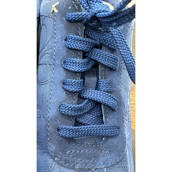 Coach Women's Patti Signature Sneakers Low Top Lace Up Blue Canvas Shoe Sz 7M - Picture 12 of 12